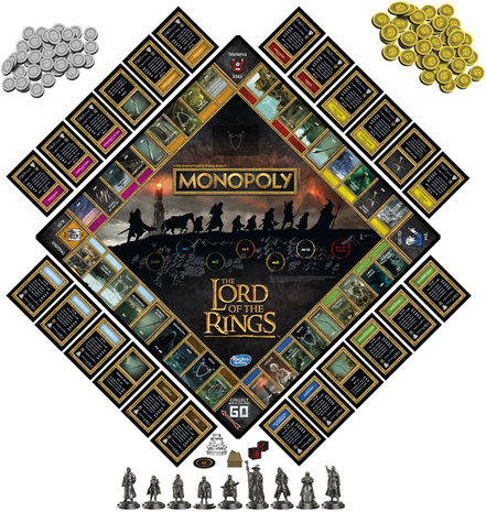 Monopoly - Lord of the Rings - Bordspel - Engelstalig - Foto 2