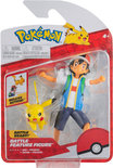 Pokémon Battle Figure Ash & Pikachu, 12cm