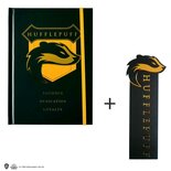 Notitieboekje Huffelpuf-logo met boekenlegger & harde kaft, (120 pagina's)